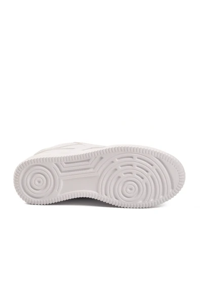 Walkway Beyaz Bağcıklı Unisex Spor Ayakkabı - Resim 5