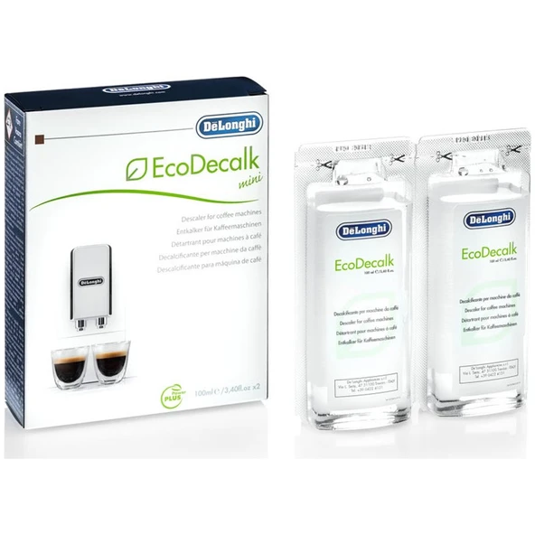 DeLonghi Ecodecalk Kahve Makinası Kireç Sökücü - 2x100ml
