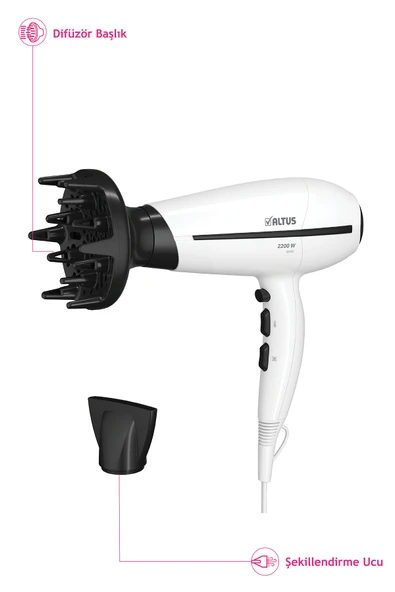 Altus Al 7044 S Iyonik Saç Kurutma Makinesi - Resim 5