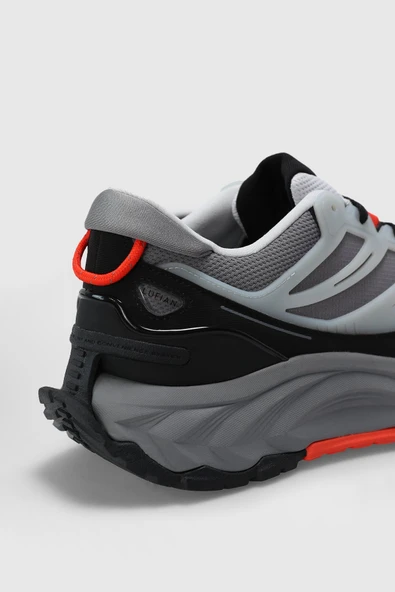 Lufian Siyah Fileli Erkek Spor Ayakkabı - Resim 4