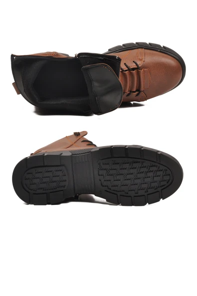 Aspor Taba İçi Polarlı Fermuarlı Erkek Bot - Resim 4