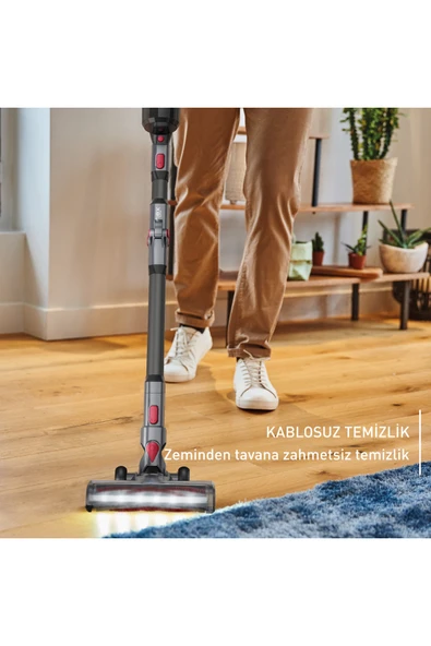 TEFAL TY6973TR X-Pert 3.60 Flex 150 Air Watt Şarjlı Dikey Süpürge - Resim 3