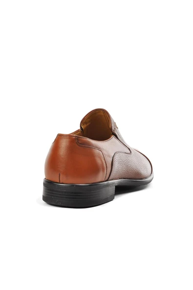 Fosco Taba Hakiki Deri Erkek Klasik Ayakkabı - 4