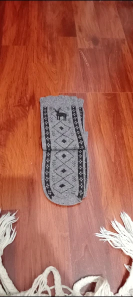 Desenli Bayan Soket Çorap - Resim 6