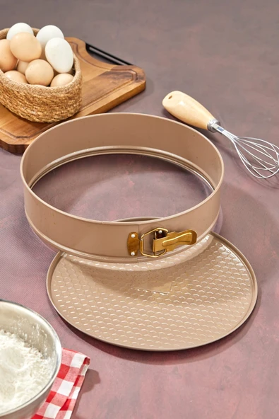 Cooker 24 cm Kelepçeli Kek ve Pasta Kalıbı - Resim 4