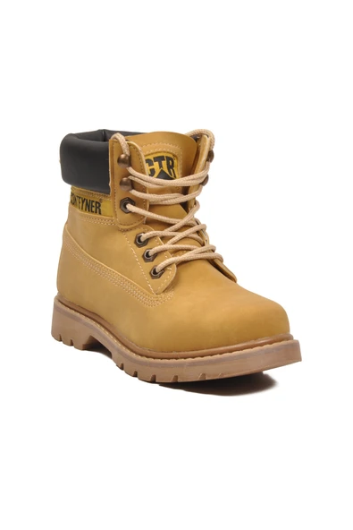 Conteyner Camel Nubuk Unisex Worker Bot - Resim 3