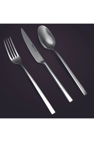 Hisar Sigma 84 Parça 12 Kişilik Çatal Kaşık Bıçak Takımı - 4