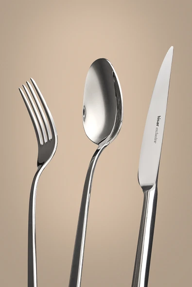 Hisar Sigma 84 Parça 12 Kişilik Çatal Kaşık Bıçak Takımı - 2