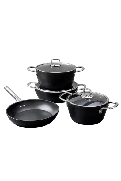 Hisar Lorena 7 Parça Titanyum Tencere Seti - 2