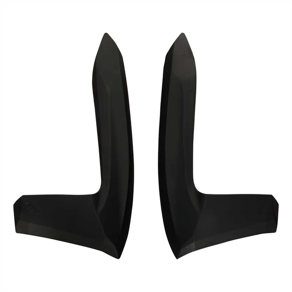 GP Kompozit 2023-2025 Honda Forza 250 Uyumlu Üst Bacak Koruma Siyah