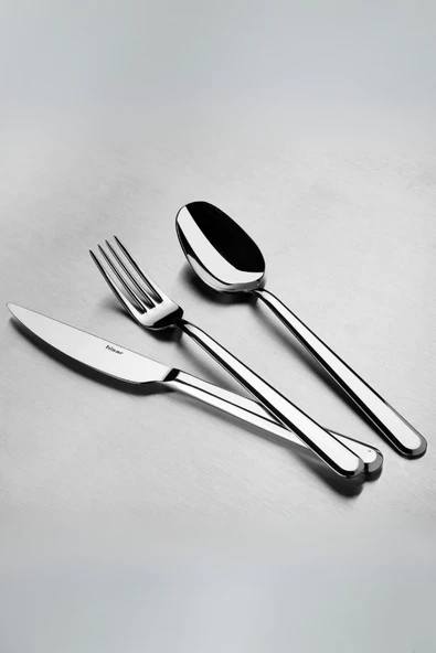 Hisar Optima Porto 84 Parça 12 Kişilik Çatal Kaşık Bıçak Takımı - 2