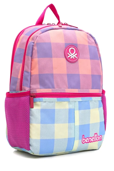 United Colors Of Benetton Kız Çocuk İlkokul Çantası 12977 - Resim 2