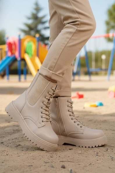 Aspor Bej Polarlı Erkek Çocuk Worker Bot - 3