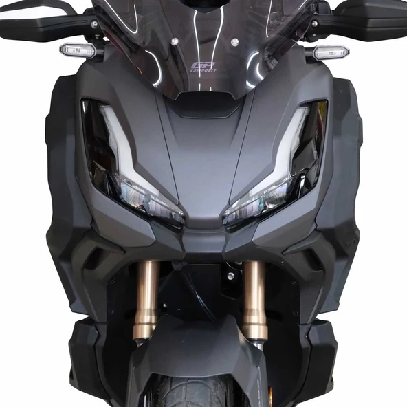 GP Kompozit 2023-2025 Honda ADV 350 Uyumlu Üst Bacak Koruma Siyah