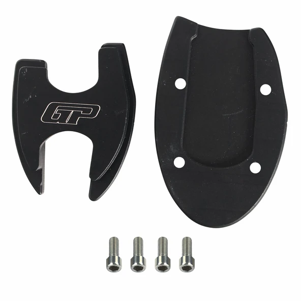 GP Kompozit 2018-2025 Honda PCX 125 / 150 Uyumlu Ayak Genişletme Siyah - 4