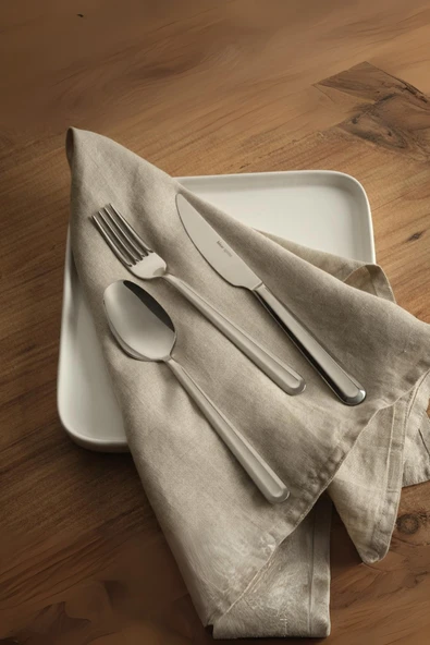 Hisar Optima Porto 84 Parça 12 Kişilik Çatal Kaşık Bıçak Takımı