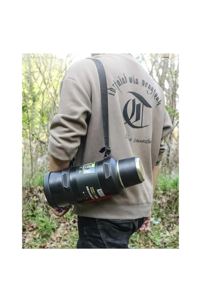 LEOPAR Çelik Büyük Boy Kamp Termosu 3.2 litre YK1420 - Resim 3