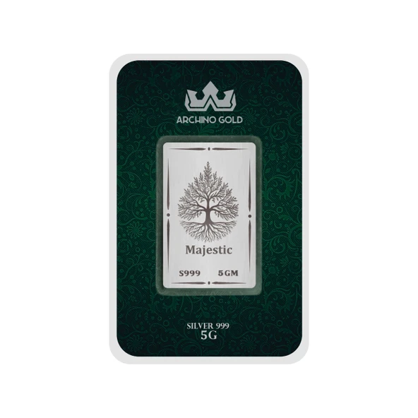 Görkemli Ağaç Simgesi Olan Doğadan Esinlenen Hediyeye Özel 5 Gram 999 Ayar Gümüş Külçesi-690