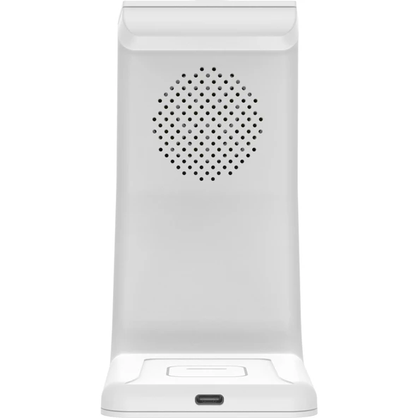 THL-WSC-D12 3’ü 1 Arada Kablosuz Şarj Standı iPhone Akıllı Telefon Airpods ve Apple Watch Uyumlu 15W Hızlı Şarj Cihazı - Resim 6