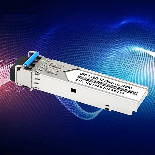 EZCOOL SM-D-0020 SFP SINGLE MOD SC/LC FIBER GBIC MODÜL 20 KM ürün görseli