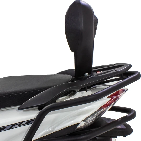GP Kompozit 2021-2025 Honda Dio Uyumlu Sissy Bar Siyah - 4