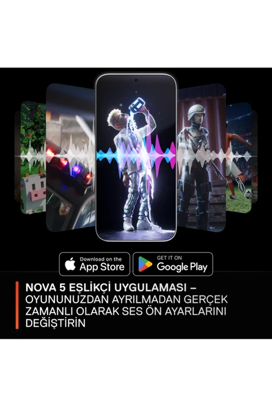 (OUTLET) SteelSeries Arctis Nova 5X Wireless ve Bluetooth Xbox ve PC Kablosuz Oyuncu Kulaklığı - Siyah - Resim 2