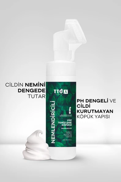 Tto X Nemlendirici Yüz Köpüğü 200 ml - 4