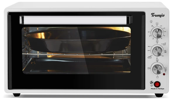 Elektrikli Fırın, Turbo Fan + Lamba, Yoğurt Mayalama - Resim 2