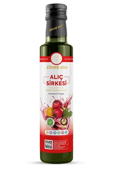 Zühre Ana Alıç Sirkesi Doğal Fermantasyon Hawthorn Vinegar 500 Ml ürün görseli