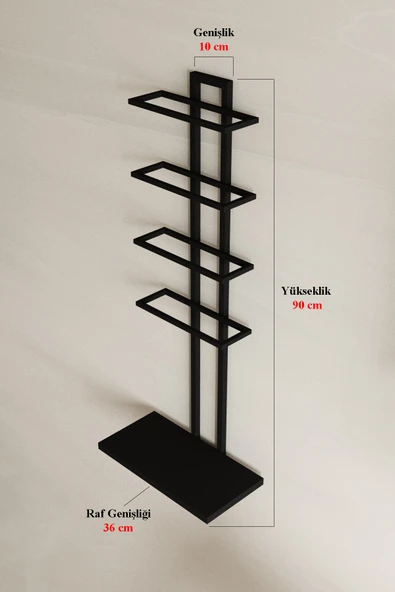 AJU Şaraplık ve Kadeh Rafı Duvara Monte Şarap Mahseni Modern Duvar Alkol Rafı – Metal ve Ahşap Tasarım - 7