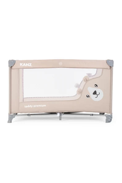 Kanz Teddy Premium Oyun Parkı ve Park Yatak Bej 60 x 120