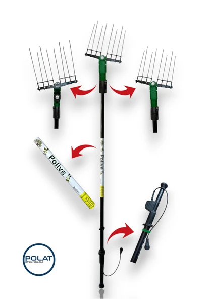 POLIVE 7000 Zeytin Hasat Makinesi ve P-tech Kesicili Akü Şarj Cihazlı - 4