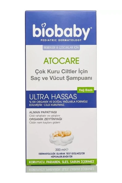 markentegra Biobaby Atopik Ciltler İÇin Şampuan 300 Ml