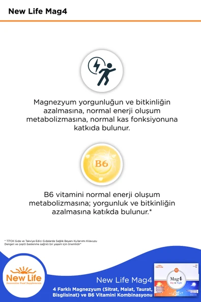 New Life Mag4 Day & Night 30 + 30 Tablet - 3