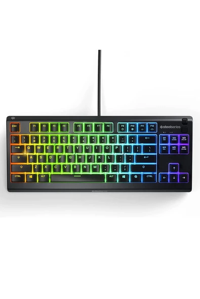 (OUTLET) SteelSeries Apex 3 Tkl Tr Q Rgb Membrane Kablolu Gaming (OYUNCU) Klavye ürün görseli 1