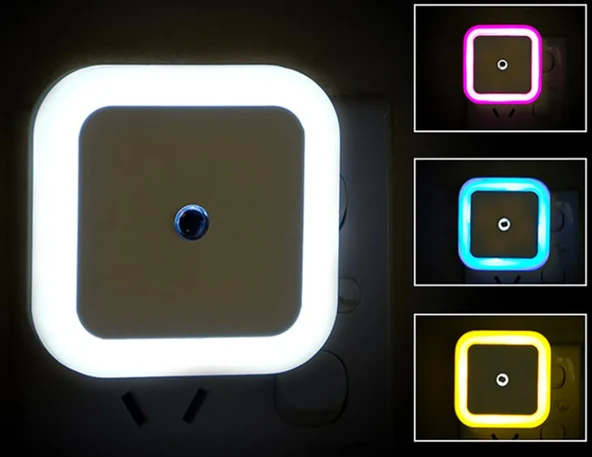 Cata Ct-9500 Priz Sistemli Fotoselli Ledli Sensörlü Gece lambası Beyaz Işık - 2