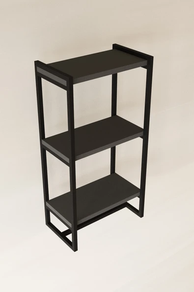 AJU Havluluk Duvar Rafı 3 Katlı Raf Banyo Mutfak Düzenleyici Modern Geniş Depolama Rafı Şık Havlu Askısı - 6