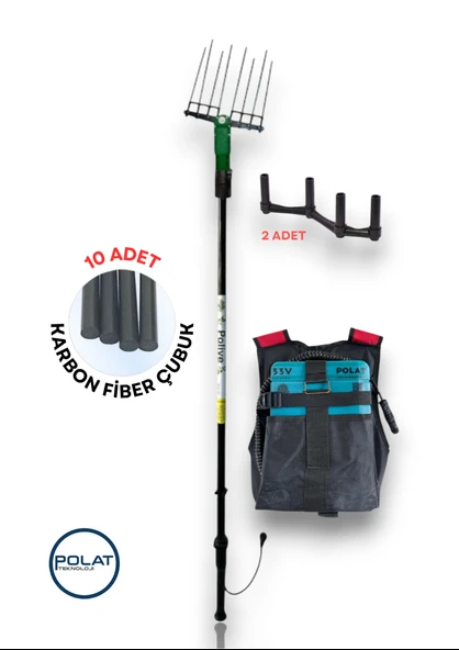 POLIVE 7000 Zeytin Hasat Makinesi ve Polat Lityum Sırt Çantalı Bataryalı - 3