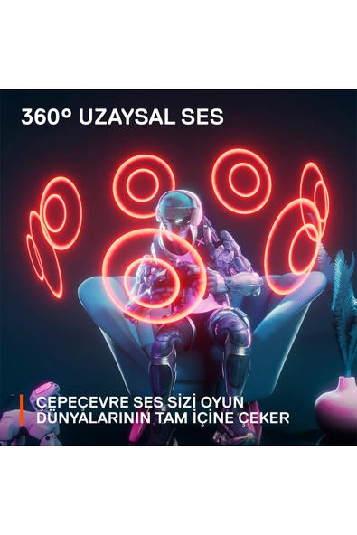 (OUTLET) SteelSeries Arctis Nova 1 White Mikrofonlu Beyaz Kablolu Gaming (OYUNCU) Kulaklık - Resim 5