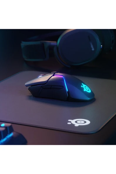 (OUTLET) SteelSeries Rival 650 Kablosuz, Çift Optik Sensör, Ayarlanabilir Ağırlıklı Gaming Mouse - Resim 4