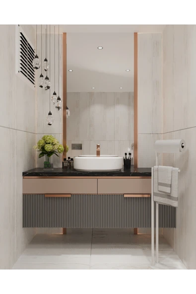 AJU Havluluk Kağıt Havlu Askısı Beyaz Metal Malzeme Kurulum Gerektirmez Devrilmez Banyo Dekorasyonu - 2