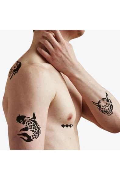 One Spray Tattoo Tokyo City Pack Dövme Şablon Seti ürün görseli 1