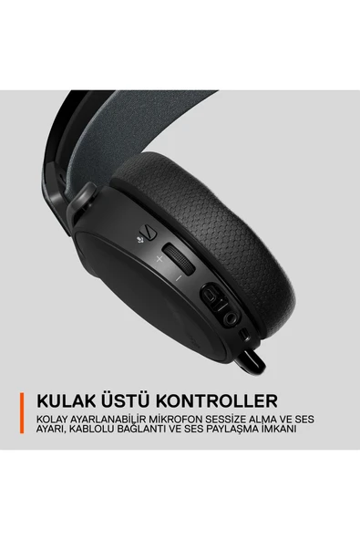 (OUTLET) SteelSeries Arctis 7+ Plus Siyah Multi-platform Wireless Kablosuz 7.1 Usb-c Gaming Oyuncu Kulaklık - Resim 7