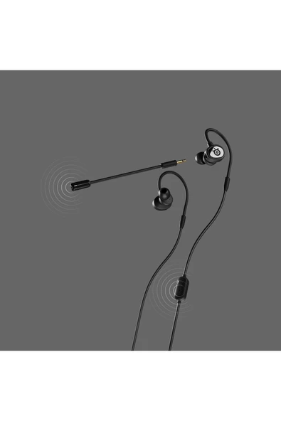 (OUTLET) SteelSeries Tusq Mikrofonlu Kablolu Kulak Içi Gaming (OYUNCU) Kulaklık - Resim 5