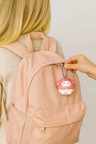 Yumuşak Squishy Çanta Süsü Aksesuarı Anahtarlık Model 2 - Resim 4