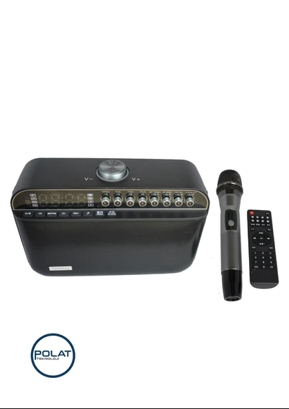 TALKBAG TB-100 Taşınabilir Bluetooth Hoparlör | 120W Güç – Kablosuz Mikrofon – 6 Saat Batarya - 3