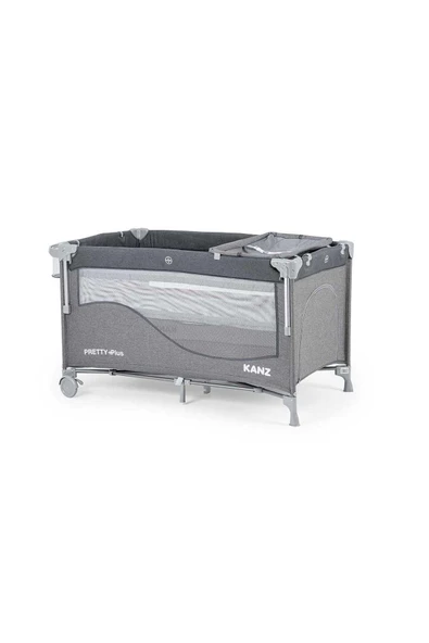 Kanz Pretty+Plus Anne Yanı & Oyun Parkı Park Yatak Fume - 3