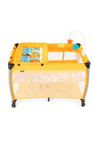 Kanz Alloy Park Yatak Ve Oyun Parkı Hardal - 3