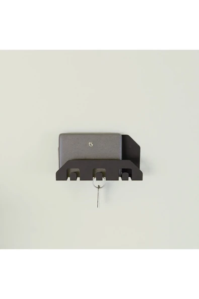 AJU Anahtar Askılığı Duvara Monte Modern Düzenleyici Metal Anahtar Ceket Çanta Askısı Posta Düzenleyici ürün görseli 1