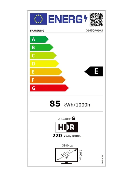 Samsung 65Q70D 4K Ultra HD 65" 165 Ekran Uydu Alıcılı Smart QLED TV - 4